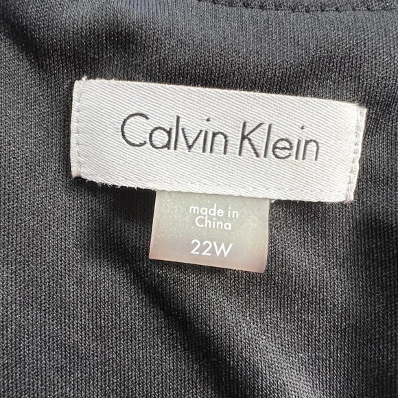 📌Calvin Klein Elegant Dress Split Sleeves with Decorative Cuff - Picture 15 of 16